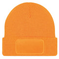 Fluoreszierendes Orange - Back - Beechfield Unisex Thinsulate-Strickmütze zum Bedrucken, für Erwachsene