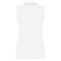 Weiß-Marineblau - Back - Gamergear® Damen Proactive Poloshirt, ärmellos