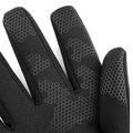 Schwarz - Back - Beechfield Unisex Softshell-Handschuhe für Erwachsene