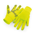 Fluoreszierendes Gelb - Front - Beechfield Unisex Softshell-Handschuhe für Erwachsene