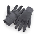 Hellgrau - Front - Beechfield Unisex Softshell-Handschuhe für Erwachsene
