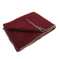Rot - Front - Result Outdoor Fleece-Decke, unifarben, 330 gsm (2 Stück-Packung)