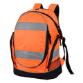 Orange - Front - Shugon Hi-Vis Rucksack, 23 l (2 Stück-Packung)