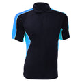 Marineblau-Hellblau - Front - Gamegear Cooltex Active Herren Polo-Shirt, Kurzarm