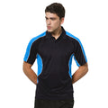 Marineblau-Hellblau - Side - Gamegear Cooltex Active Herren Polo-Shirt, Kurzarm