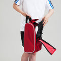 Rot-Schwarz-Weiß - Side - Quadra Teamwear Schuh Tasche - 9 Liter (2 Stück-Packung)