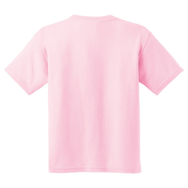 Hellpink - Back - Gildan Kinder T-Shirt (2 Stück-Packung)