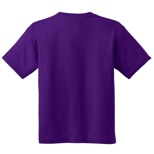 Lila - Back - Gildan Kinder T-Shirt (2 Stück-Packung)