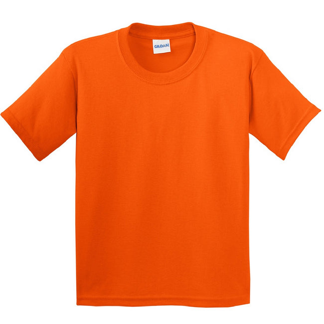 Orange - Front - Gildan Kinder T-Shirt (2 Stück-Packung)