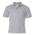 Grau - Front - Gildan DryBlend Kinder Polo-Shirt (2 Stück-Packung)