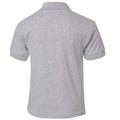 Grau - Back - Gildan DryBlend Kinder Polo-Shirt (2 Stück-Packung)