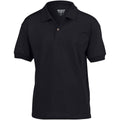 Schwarz - Front - Gildan DryBlend Kinder Polo-Shirt (2 Stück-Packung)