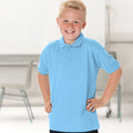 Himmelblau - Back - Jerzees Schoolgear Kinder Pikee Polo Shirt (2 Stück-Packung)