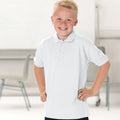 Weiß - Back - Jerzees Schoolgear Kinder Pikee Polo Shirt (2 Stück-Packung)