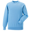 Himmelblau - Front - Jerzees Schoolgear Raglan Pullover für Kinder (2 Stück-Packung)