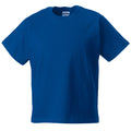 Helles Royalblau - Front - Jerzees Schoolgear Klassisches einfärbiges T-Shirt für Kinder (2 Stück-Packung)