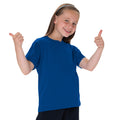 Helles Royalblau - Back - Jerzees Schoolgear Klassisches einfärbiges T-Shirt für Kinder (2 Stück-Packung)