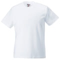 Weiß - Front - Jerzees Schoolgear Klassisches einfärbiges T-Shirt für Kinder (2 Stück-Packung)