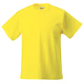 Gelb - Front - Jerzees Schoolgear Klassisches einfärbiges T-Shirt für Kinder (2 Stück-Packung)