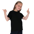 Schwarz - Back - Jerzees Schoolgear Klassisches einfärbiges T-Shirt für Kinder (2 Stück-Packung)