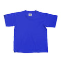 Königsblau - Front - B&C Kinder T-Shirt, kurzarm (2 Stück-Packung)