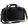 Schwarz-Limonengrün - Front - Quadra Teamwear Locker Sporttasche, 30 l (2 Stück-Packung)