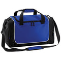 Royalblau-Schwarz-Weiß - Front - Quadra Teamwear Locker Sporttasche, 30 l (2 Stück-Packung)