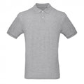 Taupe Grau - Front - B&C Herren Inspire Polo (2 Stück-Packung)