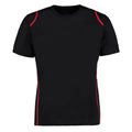 Schwarz-Rot - Front - Gamegear Herren Cooltex T-Shirt