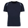 Marineblau-Hellblau - Front - Gamegear Herren Cooltex T-Shirt
