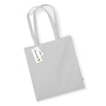 Hellgrau - Back - Westford Mill EarthAware Bag For Life Shopper - Einkaufstasche, 10 Liter (2 Stück-Packung)