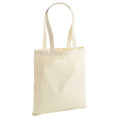 Natur - Front - Westford Mill EarthAware Bag For Life Shopper - Einkaufstasche, 10 Liter (2 Stück-Packung)
