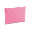 Pink - Rosa - Front - Bagbase Feder Tasche Frauen Kosmetik Make-up Tool Reisetasche Schminke Tasche (2 Stück-Packung)