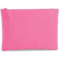 Pink - Rosa - Back - Bagbase Feder Tasche Frauen Kosmetik Make-up Tool Reisetasche Schminke Tasche (2 Stück-Packung)