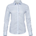 Hellblau - Front - Tee Jays - "Luxury" Hemd für Damen
