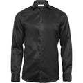 Schwarz - Front - Tee Jays - "Luxury" Hemd für Herren