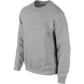 Grau - Side - Gildan DryBlend Sweatshirt - Pullover mit Rundhalsausschnitt