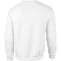 Weiß - Back - Gildan DryBlend Sweatshirt - Pullover mit Rundhalsausschnitt
