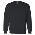 Schwarz - Front - Gildan DryBlend Sweatshirt - Pullover mit Rundhalsausschnitt