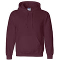 Rotbraun - Front - Gildan Heavyweight DryBlend Unisex Kapuzenpullover - Hoodie - Kapuzensweater