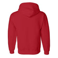 Rot - Back - Gildan Heavyweight DryBlend Unisex Kapuzenpullover - Hoodie - Kapuzensweater