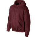 Rotbraun - Side - Gildan Heavyweight DryBlend Unisex Kapuzenpullover - Hoodie - Kapuzensweater