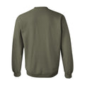 Militärgrün - Back - Gildan Heavy Blend Unisex Sweatshirt mit Rundhalsausschnitt