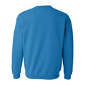 Blau - Side - Gildan Heavy Blend Unisex Sweatshirt mit Rundhalsausschnitt