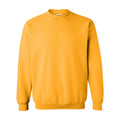 Goldgelb - Front - Gildan Heavy Blend Unisex Sweatshirt mit Rundhalsausschnitt