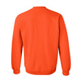 Orange - Back - Gildan Heavy Blend Unisex Sweatshirt mit Rundhalsausschnitt
