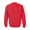 Rot - Back - Gildan Heavy Blend Unisex Sweatshirt mit Rundhalsausschnitt