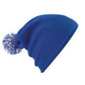 Kräftiges Königsblau-Weiß - Back - Beechfield - Mütze für Herren-Damen Unisex
