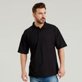 Schwarz - Back - Ultimate - Poloshirt für Herren-Damen Unisex