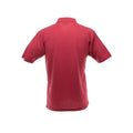 Rot - Back - Ultimate - Poloshirt für Herren-Damen Unisex